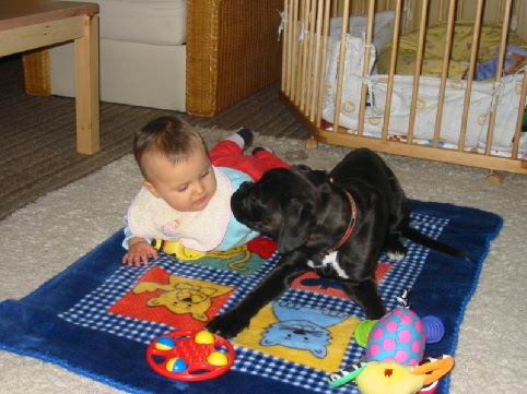 Roxana von Felix und ihre Besitzerin Konstantina